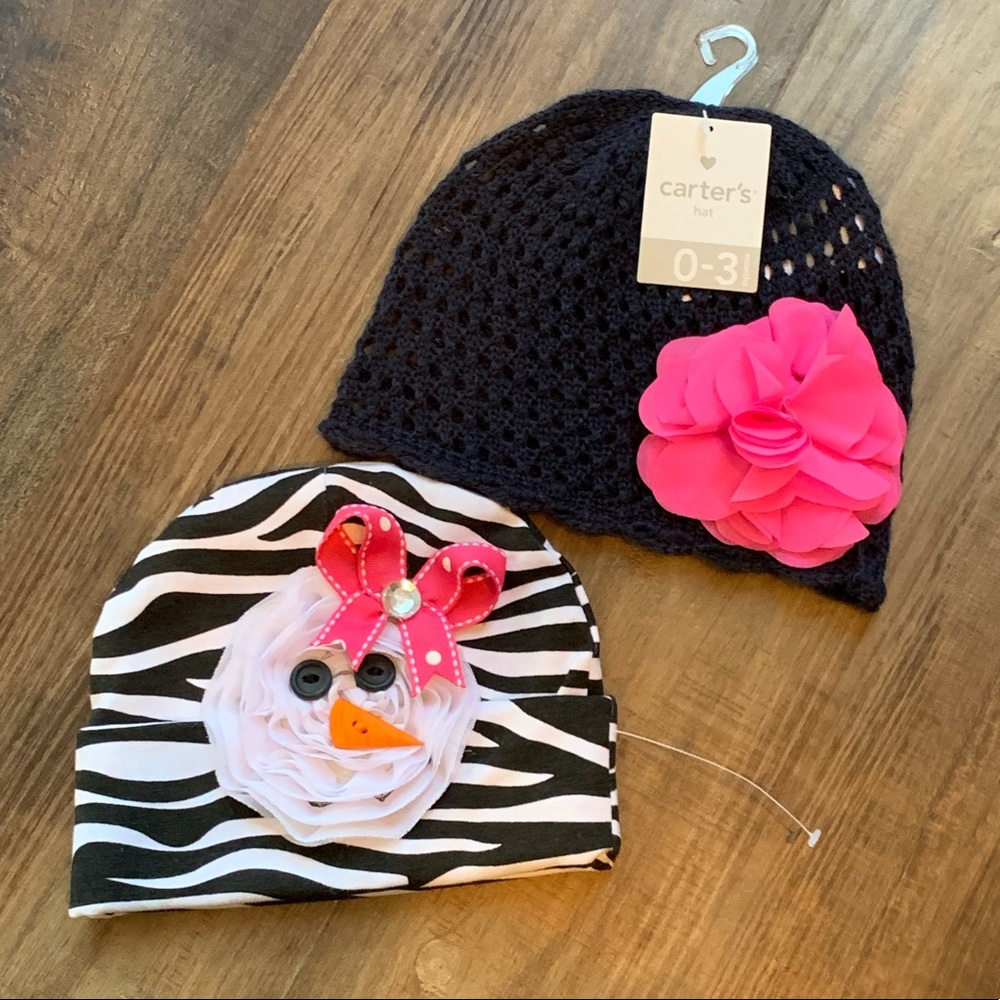 Bundle Infant baby hats
